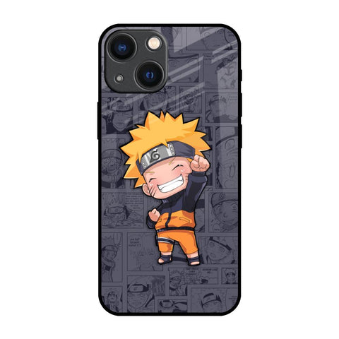 Orange Chubby Glossy Case for iPhone 14 Plus