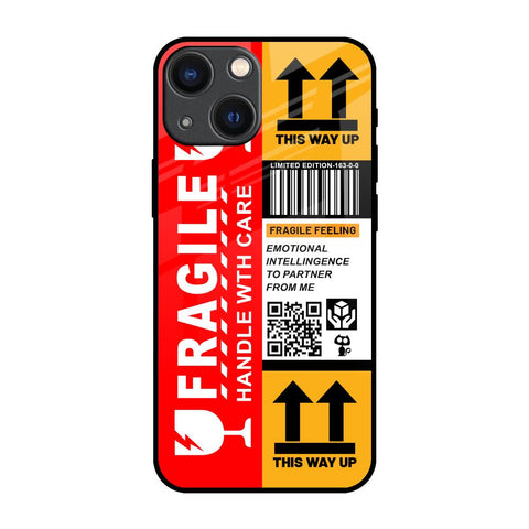 Handle With Care Glossy Case for iPhone 14 Plus