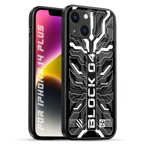 Monochrome Magic Glossy Case for iPhone 14 Plus