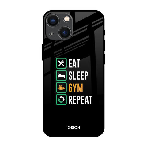 Daily Routine Glossy Case for iPhone 14 Plus
