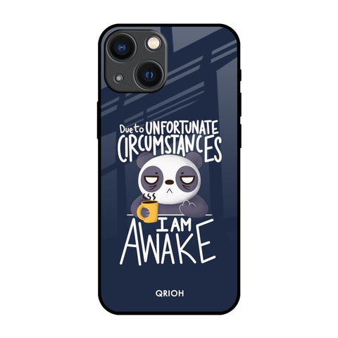 Struggling Panda Glossy Case for iPhone 14 Plus