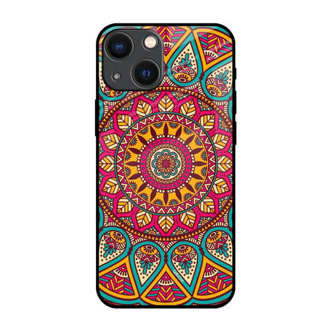 Elegant Mandala Glossy Case for iPhone 14 Plus