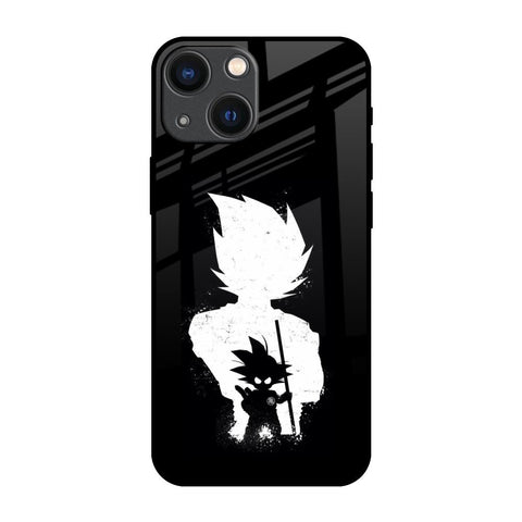 Monochrome Goku Glossy Case for iPhone 14 Plus