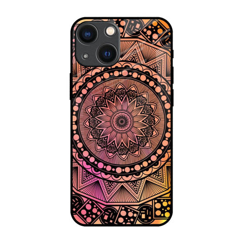 Floral Mandala Glossy Case for iPhone 14 Plus
