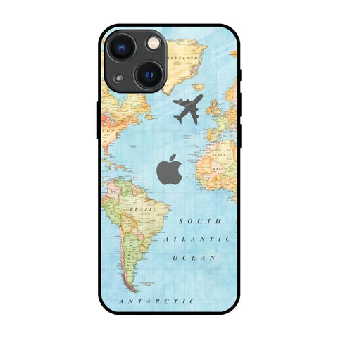 Fly Around The World Glossy Case for iPhone 14 Plus