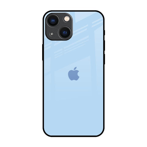 Pastel Sky Blue Glossy Case for iPhone 14 Plus