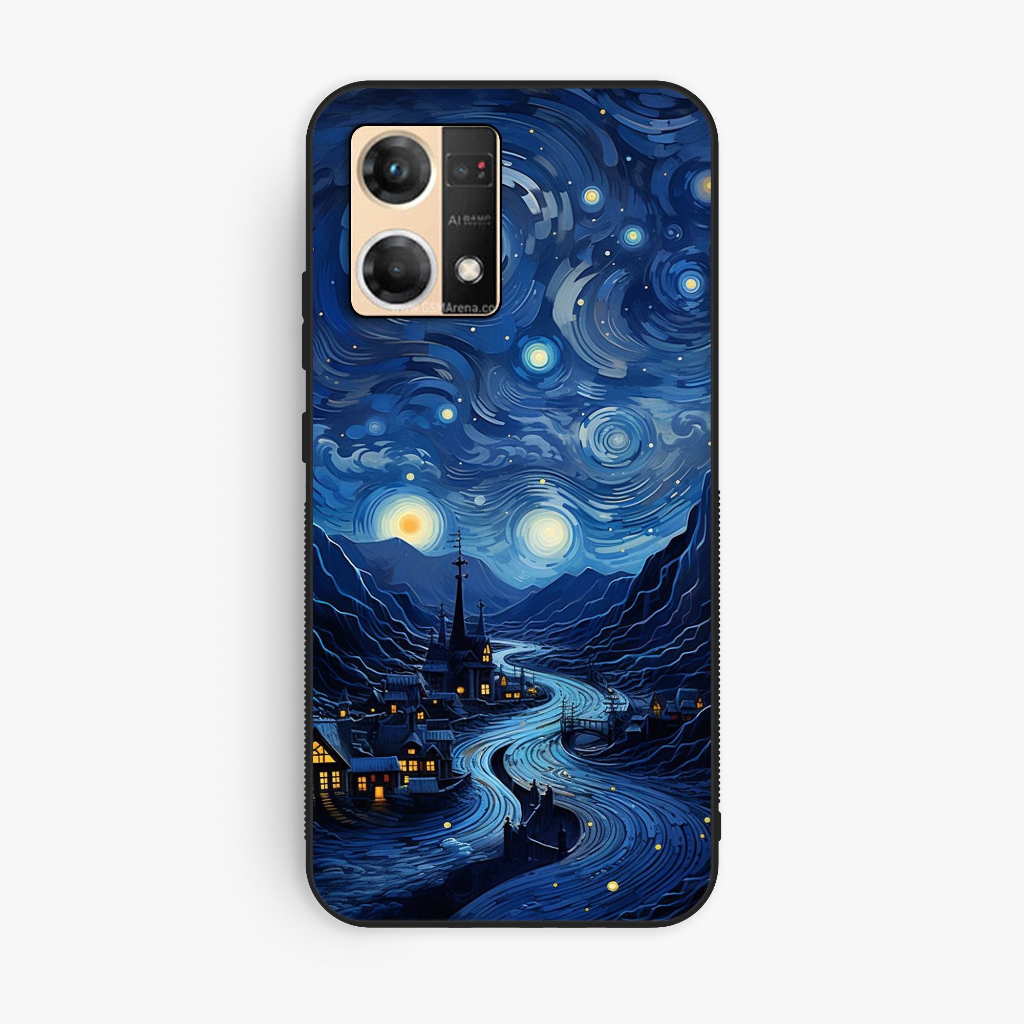 Oppo Reno 7 - Wallpaper 038 - Premium Printed Glossy Phone Case