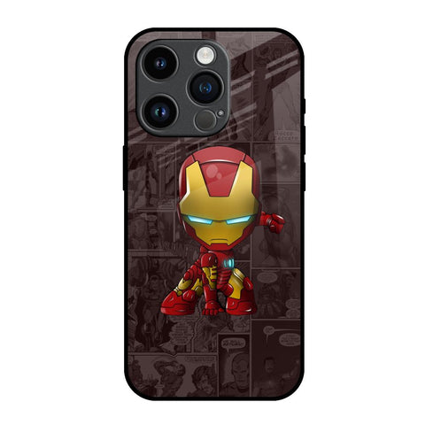 Angry Baby Super Hero Glossy Case for iPhone 14 Pro