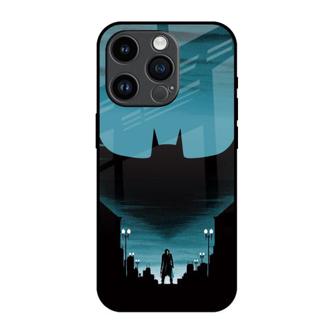 Cyan Bat Glossy Case for iPhone 14 Pro