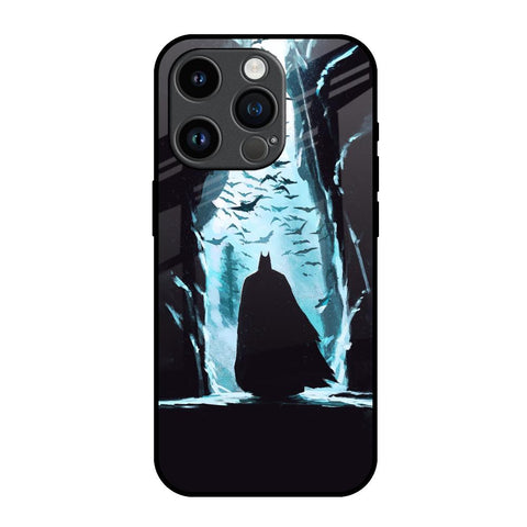 Dark Man In Cave Glossy Case for iPhone 14 Pro