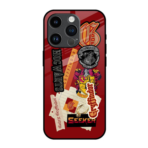 Gryffindor Glossy Case for iPhone 14 Pro