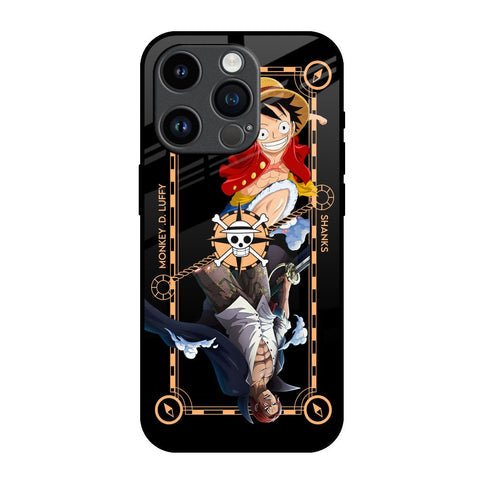 Shanks & Luffy Glossy Case for iPhone 14 Pro