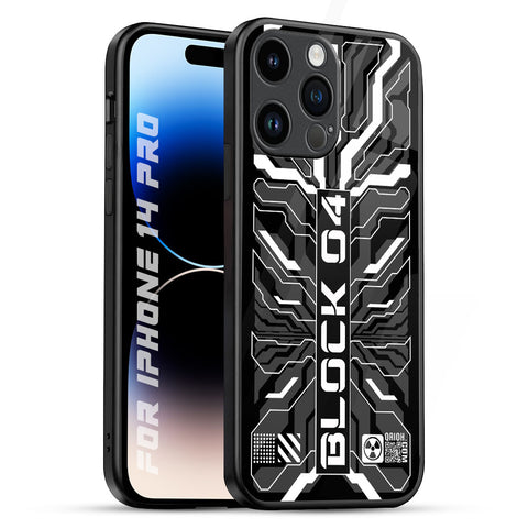 Monochrome Magic Glossy Case for iPhone 14 Pro