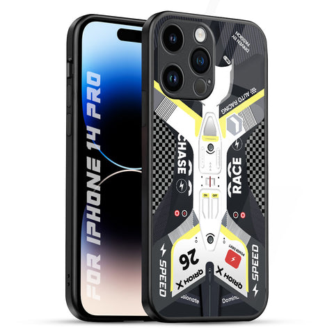Car Enthusiast Glossy Case for iPhone 14 Pro