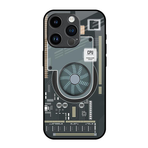 Motherboard Circuit Glossy Case for iPhone 14 Pro