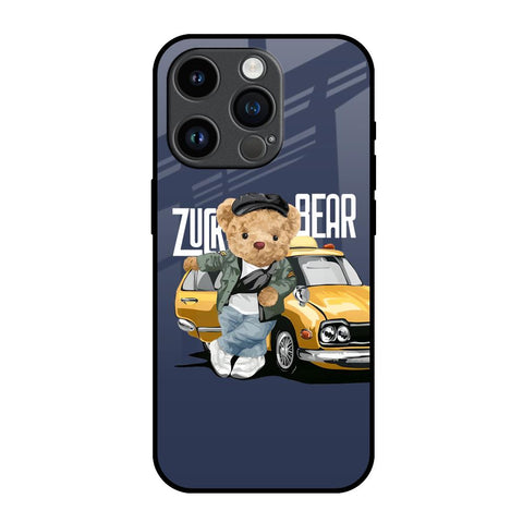 Adventurous Bear Glossy Case for iPhone 14 Pro
