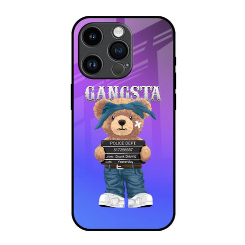 Gangsta Bear Glossy Case for iPhone 14 Pro