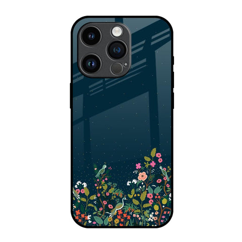 Small Garden Glossy Case For iPhone 14 Pro