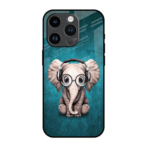 Adorable Baby Elephant Glossy Case For iPhone 14 Pro