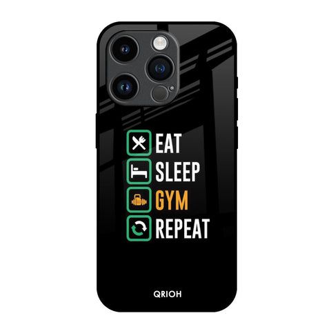 Daily Routine Glossy Case for iPhone 14 Pro