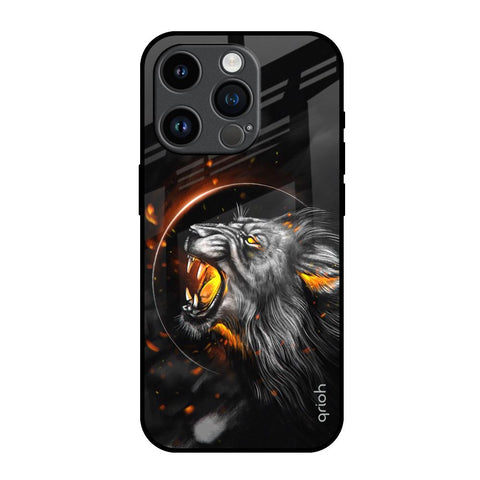 Aggressive Lion Glossy Case for iPhone 14 Pro