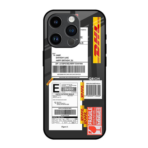 Cool Barcode Label Glossy Case For iPhone 14 Pro
