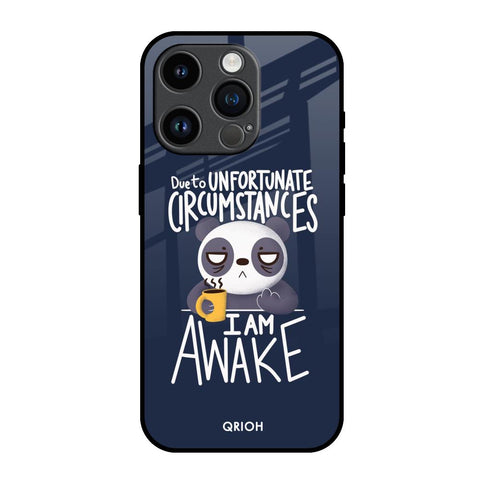 Struggling Panda Glossy Case for iPhone 14 Pro