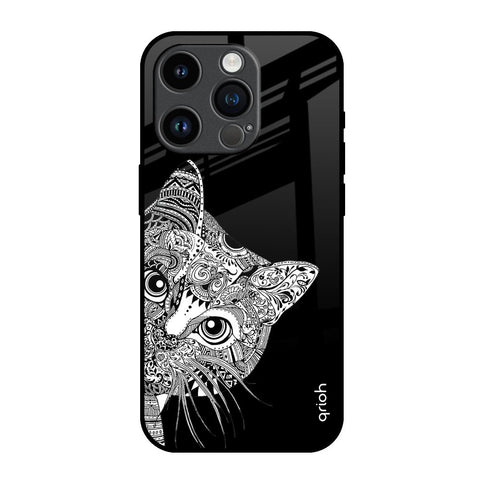 Kitten Mandala Glossy Case for iPhone 14 Pro