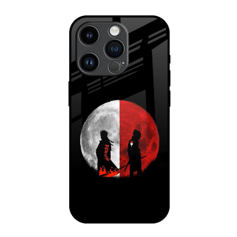 Anime Red Moon Glossy Case for iPhone 14 Pro