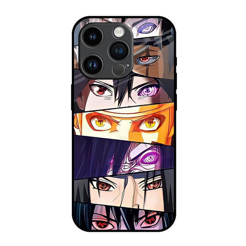 Anime Eyes Glossy Case for iPhone 14 Pro