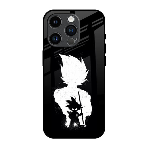 Monochrome Goku Glossy Case for iPhone 14 Pro