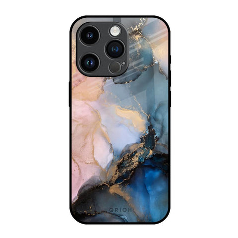 Marble Ink Abstract Glossy Case for iPhone 14 Pro