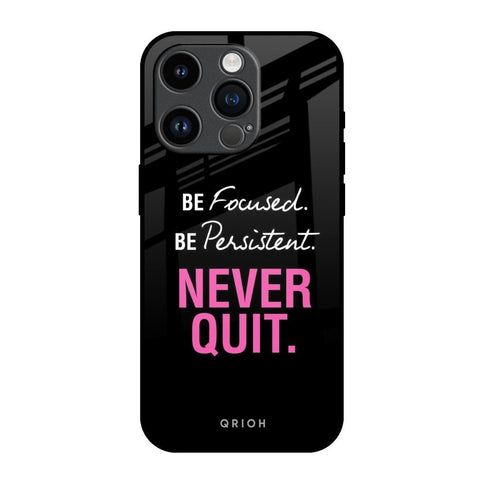 Be Focused Glossy Case for iPhone 14 Pro