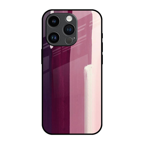 Brush Stroke Art Glossy Case for iPhone 14 Pro