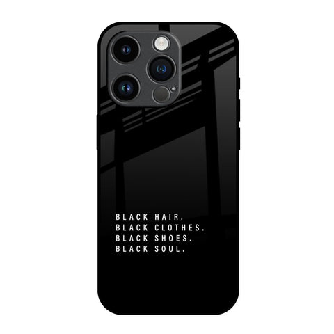 Black Soul Glossy Case for iPhone 14 Pro