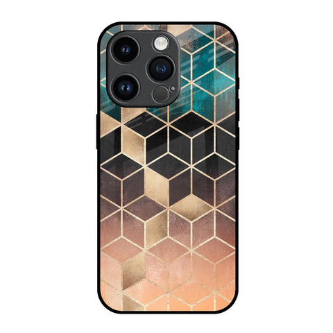 Bronze Texture Glossy Case for iPhone 14 Pro