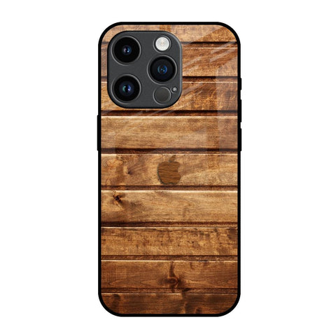 Wooden Planks Glossy Case for iPhone 14 Pro