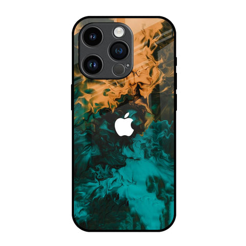 Watercolor Wave Glossy Case for iPhone 14 Pro
