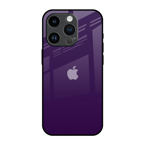 Dark Purple Glossy Case for iPhone 14 Pro
