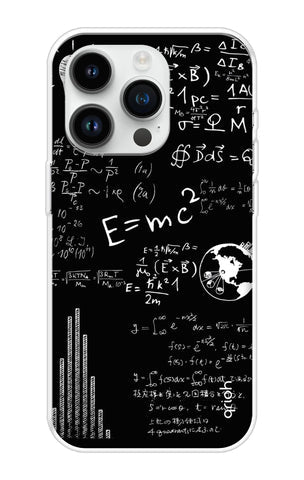 Equation Doodle Soft Cover for iPhone 14 Pro