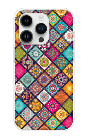 Multicolor Mandala Soft Cover for iPhone 14 Pro