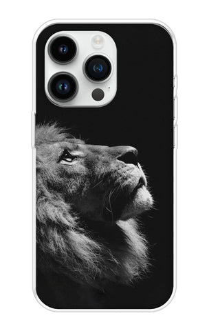Lion Looking to Sky Soft Cover for iPhone 14 Pro