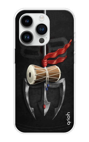 Mahadev Trident Soft Cover For iPhone 14 Pro