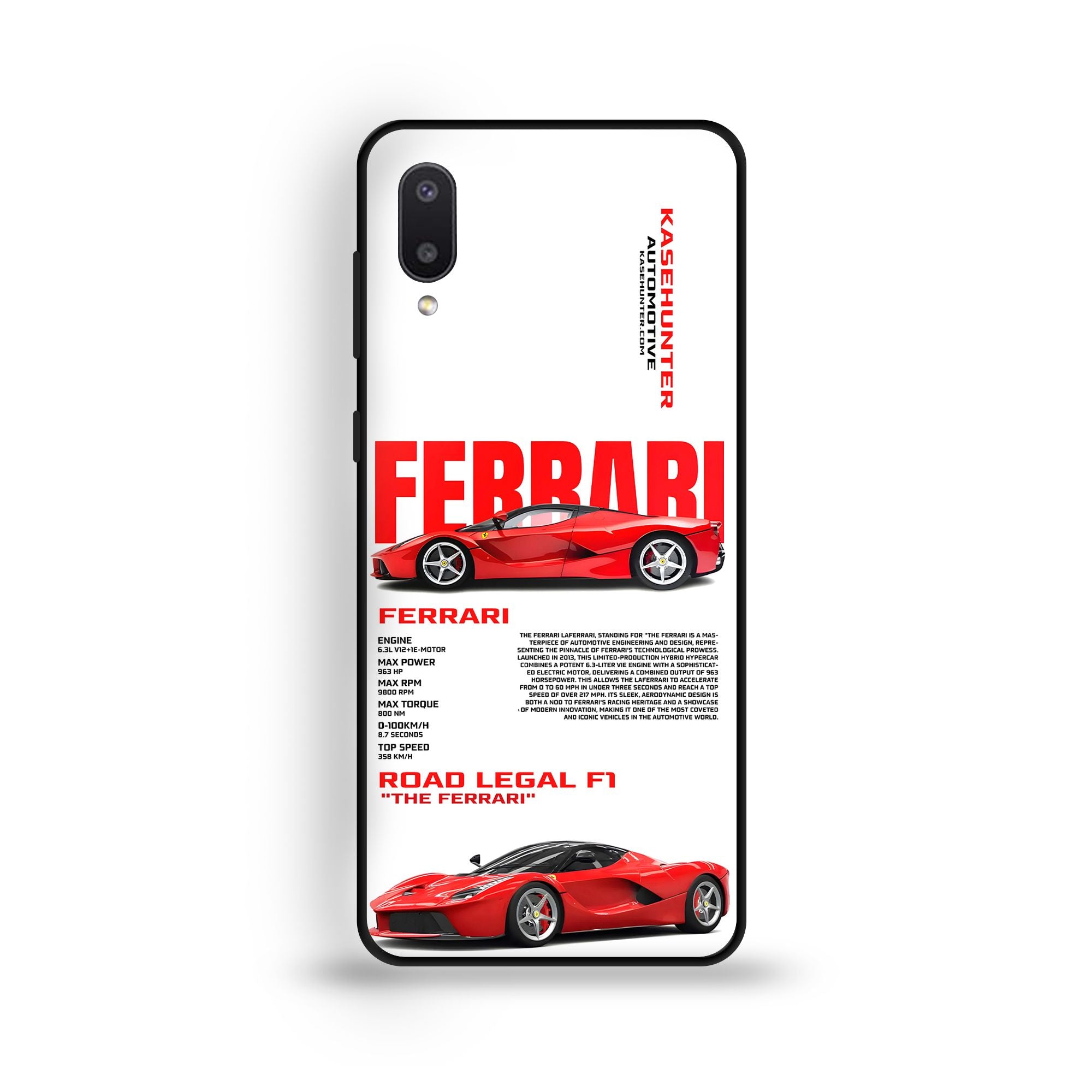 Samsung Galaxy A02 - Wallpaper 163 - Premium Printed Glossy Phone Case