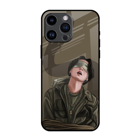 Blind Fold Glossy Case for iPhone 14 Pro Max
