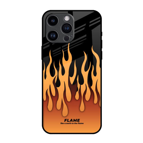 Fire Flame Glossy Case for iPhone 14 Pro Max