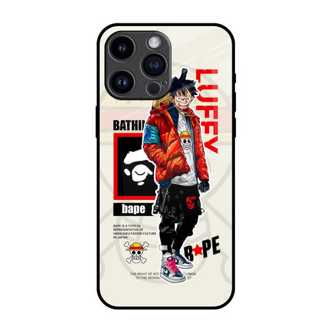 Bape Luffy Glossy Case for iPhone 14 Pro Max