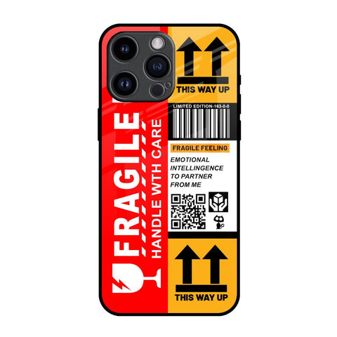 Handle With Care Glossy Case for iPhone 14 Pro Max