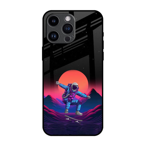 Retro Astronaut Glossy Case for iPhone 14 Pro Max