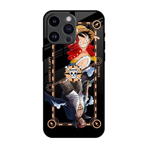 Shanks & Luffy Glossy Case for iPhone 14 Pro Max